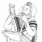 תקיעה בשופר בבית הכנסת
