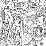 דף צביעה לסוכות 13