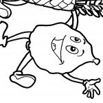 דף צביעה לסוכות 21