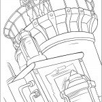 דף צביעה קפטן רורק ומילו על הצוללת