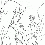 דף צביעה מילו טאץ' וקידה