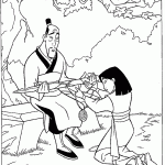 דף צביעה קפטן לי שאנג ופא מולאן