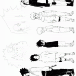 דף צביעה נארוטו 23 דף צביעה נארוטו 23