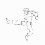 דף צביעה נארוטו 25 דף צביעה נארוטו 25