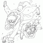 דף צביעה נארוטו 30 דף צביעה נארוטו 30