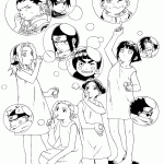 דף צביעה נארוטו 32 דף צביעה נארוטו 32