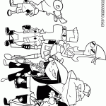 דף צביעה דמויות מרכזיות מתוך פיניאס ופרב דף צביעה דמויות מרכזיות מתוך פיניאס ופרב