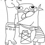 פיניאס ופרב בונים את דמותו של פרי הפלטפוס פיניאס ופרב בונים את דמותו של פרי הפלטפוס