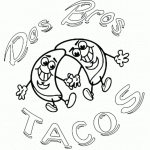 דף צביעה הלוגו של האחים דוס דף צביעה הלוגו של האחים דוס