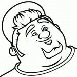 דף צביעה פניו של טיטו מהאחים דוס דף צביעה פניו של טיטו מהאחים דוס