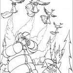 הנשרים והסנאים בהתקפה על הציידים