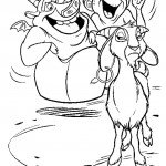 דף צביעה התיש והמפלצות הוגו וויקטור דף צביעה התיש והמפלצות הוגו וויקטור