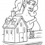 דף צביעה אסמרלדה מתפעלת מיצירותיו של קואסימודו דף צביעה אסמרלדה מתפעלת מיצירותיו של קואסימודו