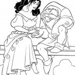 דף צביעה קואזימודו ואיסמרלדה הצוענייה דף צביעה קואזימודו ואיסמרלדה הצוענייה