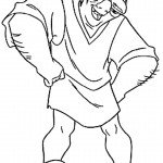 דף צביעה קואזימודו, הגיבן מנוטרדאם דף צביעה קואזימודו, הגיבן מנוטרדאם