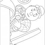 דף צביעה אדון ספארקס מתקן מכונית