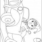 דף צביעה נאדי מנופף לשלום ממכוניתו