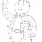 דף צביעה אדון ספארקס בעל המוסך