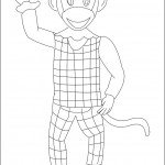 דף צביעה ברטי הקוף