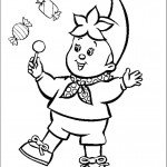 דף צביעה נאדי וסוכריות