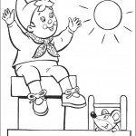 דף צביעה נאדי ועכברון משתעשעים