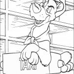 דף צביעה דודג'ר מנהיג הכנופיה יושב על מונית