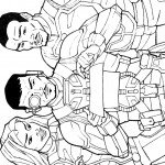 דף צביעה כוח המחץ 31