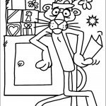 דף צביעה הפנתר הוורוד 14 דף צביעה הפנתר הוורוד 14