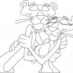 דף צביעה הפנתר הוורוד 12 דף צביעה הפנתר הוורוד 12