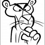 דף צביעה הפנתר הוורוד 10 דף צביעה הפנתר הוורוד 10