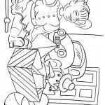 דף צביעה מתנות וצעצועים 4