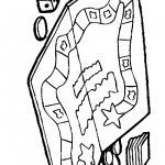 דף צביעה משחק קופסה מונופול