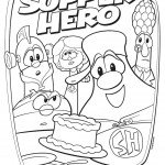 דף צביעה סיפורי ירקות 21