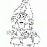 דף צביעה סיפורי ירקות 12