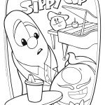 דף צביעה סיפורי ירקות 10