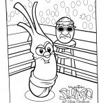 דף צביעה סיפורי ירקות 9