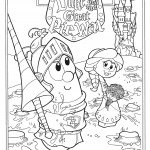 דף צביעה סיפורי ירקות 4