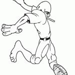 דף צביעה פוטבול 9 דף צביעה פוטבול 9