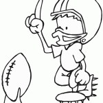 דף צביעה פוטבול 8 דף צביעה פוטבול 8