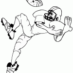 דף צביעה פוטבול 2 דף צביעה פוטבול 2