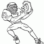 דף צביעה פוטבול 22 דף צביעה פוטבול 22