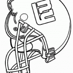 דף צביעה פוטבול 18 דף צביעה פוטבול 18