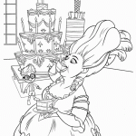 דף צביעה המלכה מרי אנטואנט אוכלת עוגה דף צביעה המלכה מרי אנטואנט אוכלת עוגה