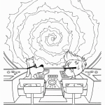 דף צביעה מר פיבודי, שרמן ומכונת הזמן דף צביעה מר פיבודי, שרמן ומכונת הזמן