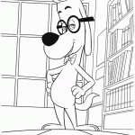 דף צביעה הכלב מר פיבודי החכם מכולם דף צביעה הכלב מר פיבודי החכם מכולם