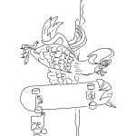 דף צביעה בלו והסקטבורד