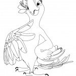 דף צביעה ג'ולי, זוגתו של בלו