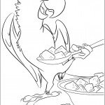 דף צביעה ג'ול טועמת מדגני הבוקר