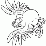 דף צביעה מימי דודתה של ג'ול