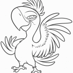 דף צביעה טיאגו, הבן הצעיר של בלו וג'ול